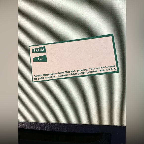 Vintage Houze Art Glass Ashtray Original Packaging 5”x5” Music Notes Band - Picture 6 of 7